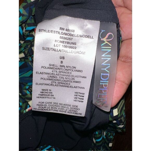 Skinny Dippers Women's Swimwear Honeybuns High Waist Tummy Control Swim Bottom - Picture 6 of 6